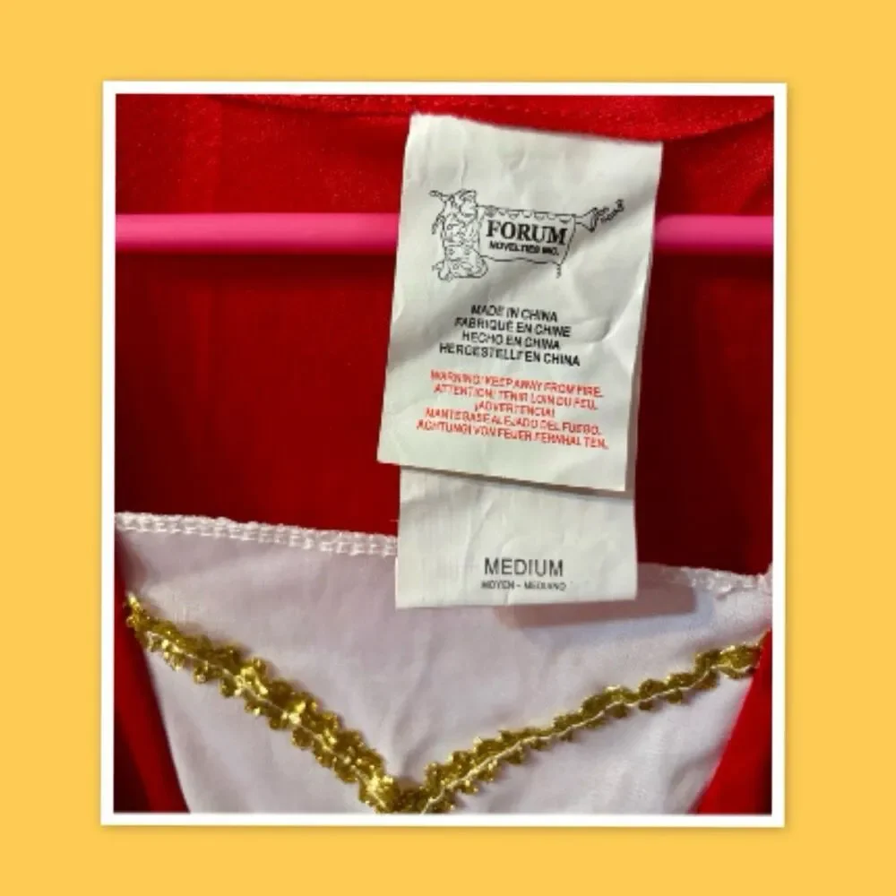 NOVELTIES INC Girls Betsy Ross Costumes ~ Size ~ Medium (8-10)